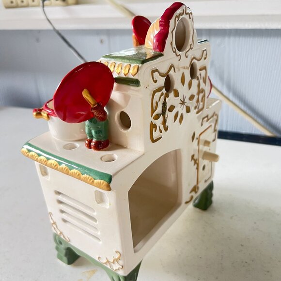 Ceramic Teddy & Friends Stove Wax Melt Diffuser Original Package Kitchen Kitsch - Picture 3 of 8